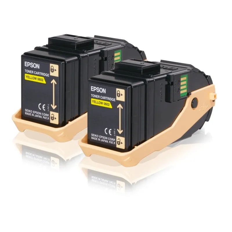 Epson Cartuccia toner giallo doppia 7,5kx2 - immagine 1