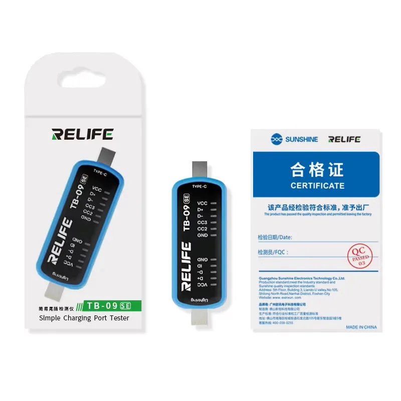 Tester Service Relife TB-09 SE, Lightning / USB-C - immagine 1