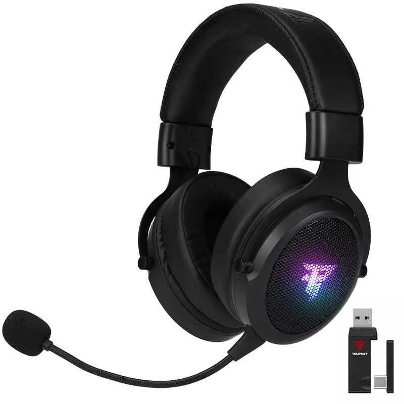 Cuffie da gioco Tempest GHS PRO 20 Monarch RGB Wireless PC/PS4/PS5/Switch - immagine 1