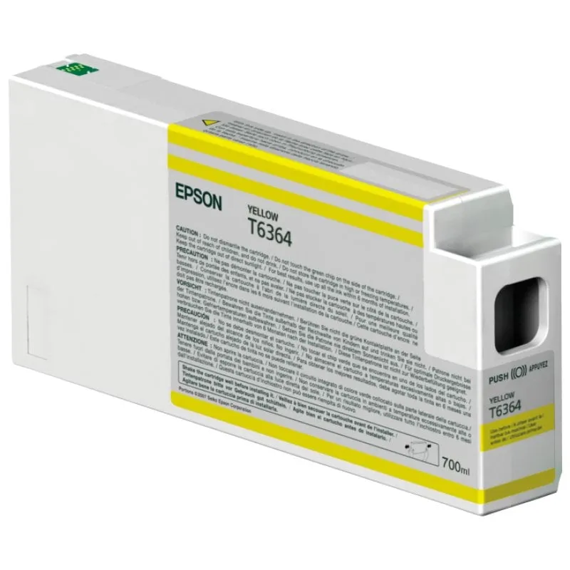 Cartuccia Epson T636400 gialla - immagine 1