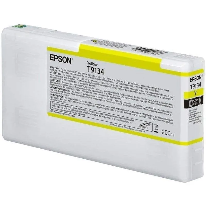 Cartuccia di inchiostro giallo Epson T9134 200 ml - immagine 1