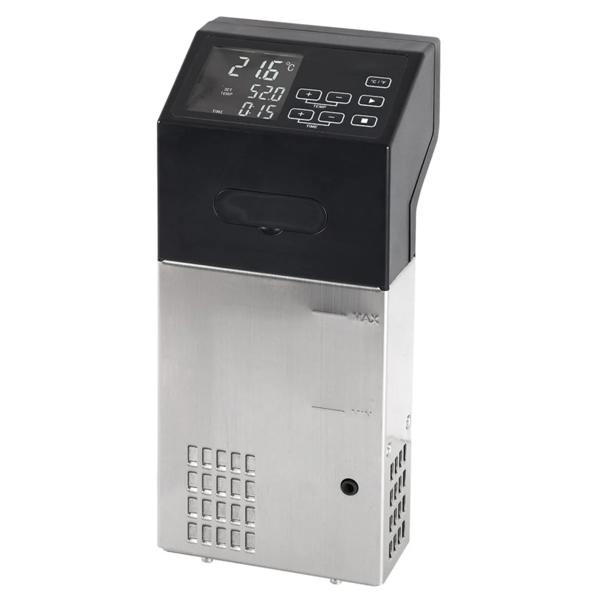 Stalgast Macchina per sous-vide da appendere a bagnomaria; 14.5x11.5x32.5 cm (LxPxH); argento/nero - immagine 1