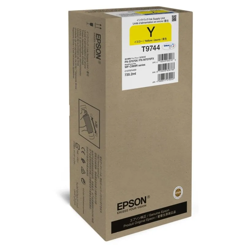 Unità di alimentazione inchiostro Epson giallo XXL - immagine 1