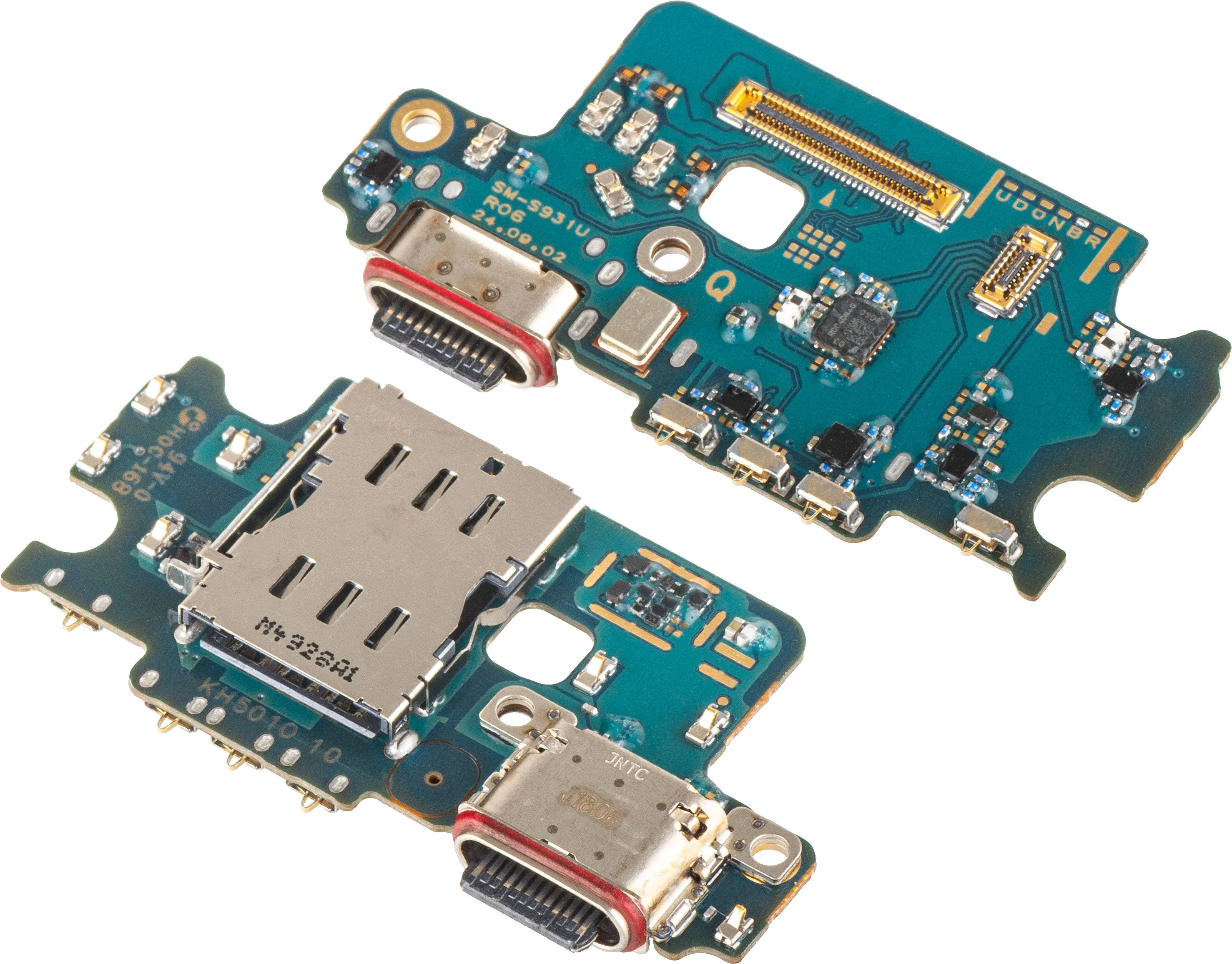 Scheda con Connettore di Ricarica - Microfono - Modulo Lettore SIM Samsung Galaxy S25 S931 - immagine 1