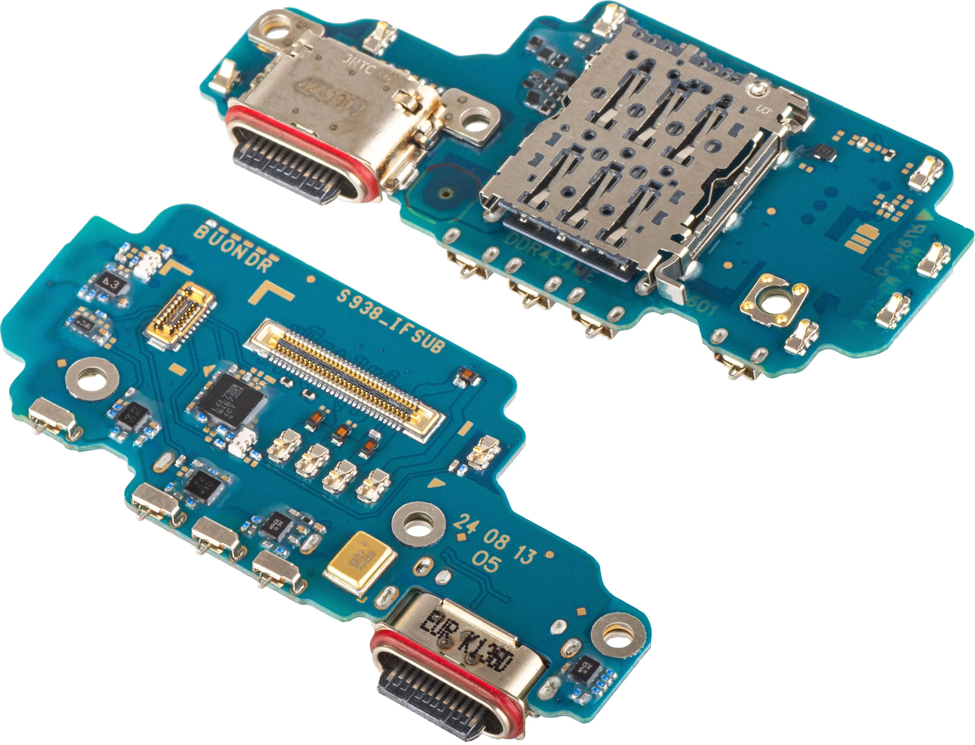 Scheda con Connettore di Ricarica - Microfono - Modulo Lettore SIM Samsung Galaxy S25 Ultra S938 - immagine 1