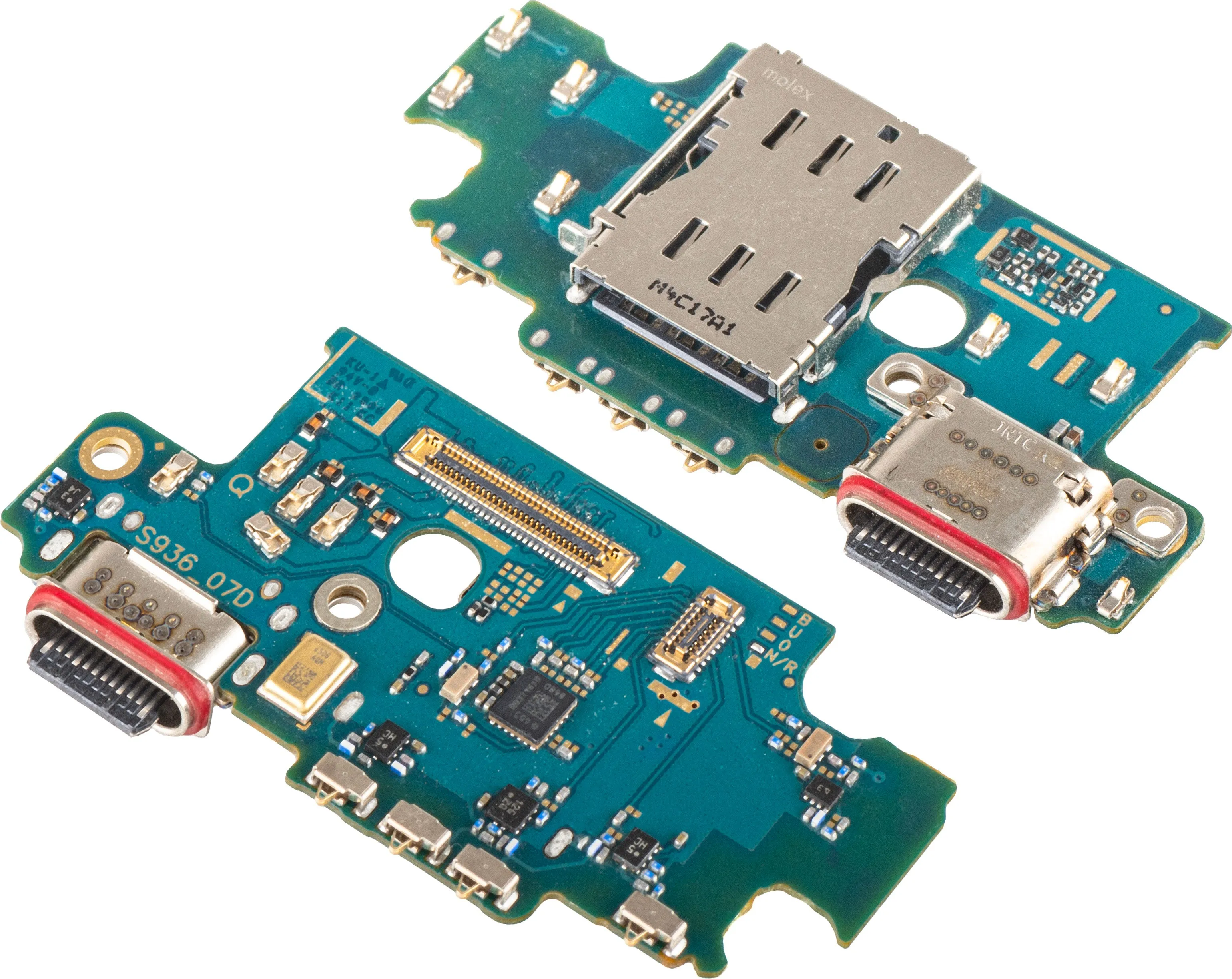 Scheda con Connettore di Ricarica - Microfono - Modulo Lettore SIM Samsung Galaxy S25+ S936 - immagine 1