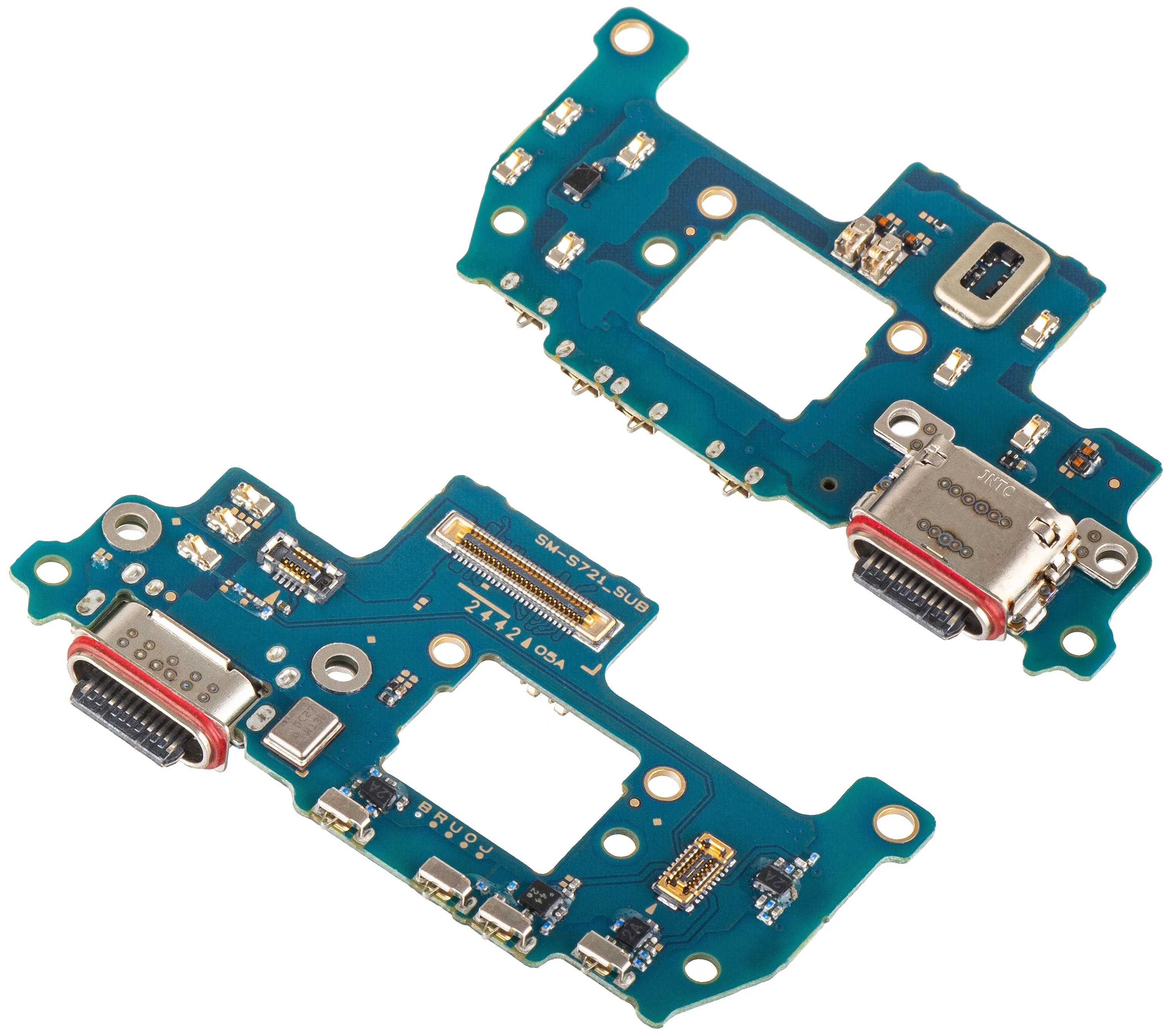 Scheda con Connettore di Ricarica - Microfono Samsung Galaxy S24 FE S721 - immagine 1