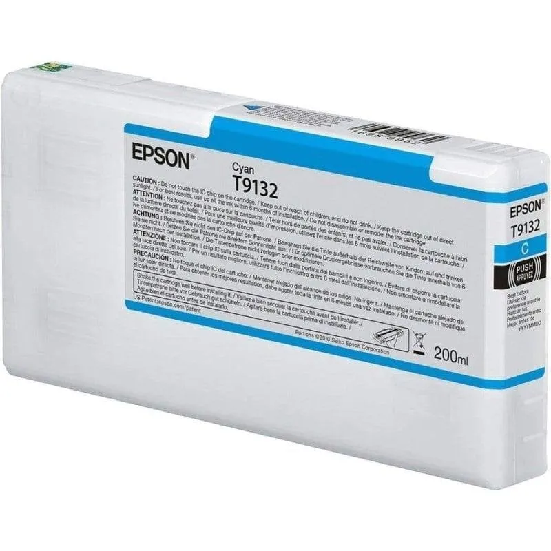 Cartuccia d'inchiostro ciano Epson T9132 (200 ml) - immagine 1
