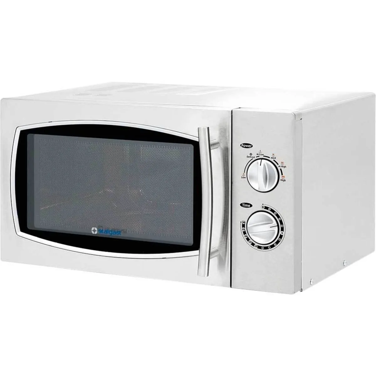 Stalgast Microonde, 900 watt; 25000 ml, 48.3x42x28.1 cm (LxPxH); argento - immagine 1