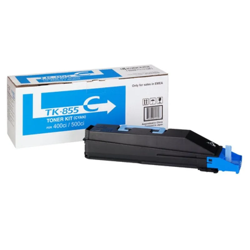 Cartuccia toner KYOCERA TK-855C 1 pz. Originale Ciano - immagine 1