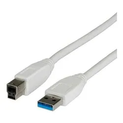 Cavo USB 3.0 White 3m ROS3003 - immagine 1