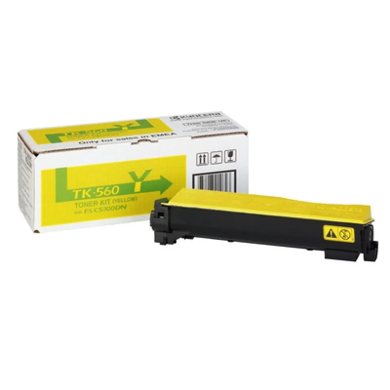 Cartuccia toner KYOCERA TK-560Y 1 pezzo(i) Originale Giallo - immagine 1