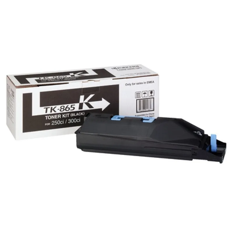 Cartuccia toner KYOCERA TK-865K 1 pz. Originale Nero - immagine 1