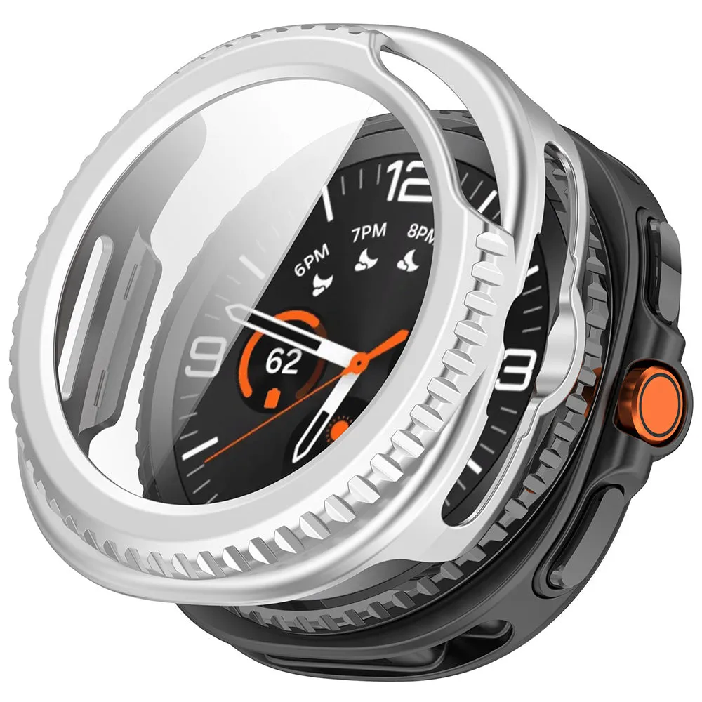 Custodia Techsuit Defense360 Pro per Samsung Galaxy Watch8 Classic, Argento - immagine 1