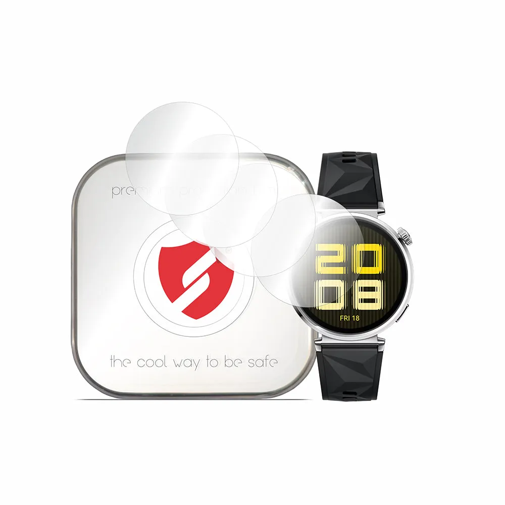 Pellicola Protettiva Smart Protection Premium Classic per Huawei Watch GT 5 41mm, Set da 4 pezzi, Plastica - immagine 1