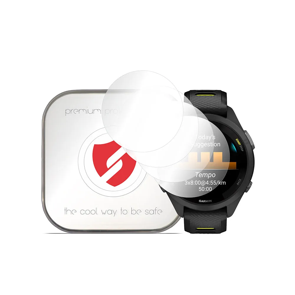 Pellicola Protettiva Smart Protection Premium Classic per Garmin Forerunner 265S, Set da 4 pezzi, Plastica - immagine 1