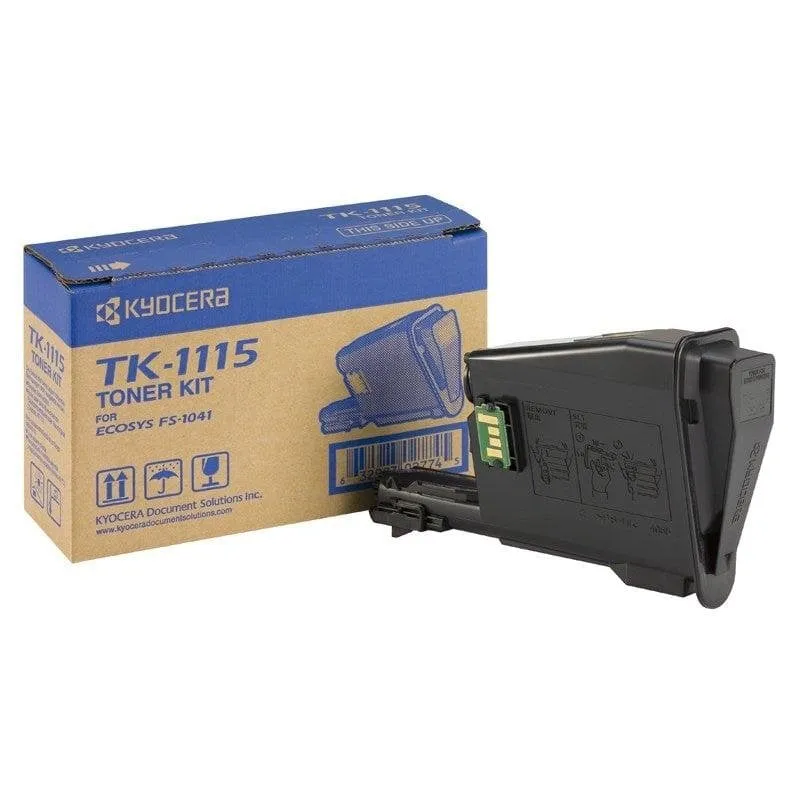 Cartuccia toner Kyocera TK-1115 Nero Originale 1600 pagine FS-1320MFP - immagine 1