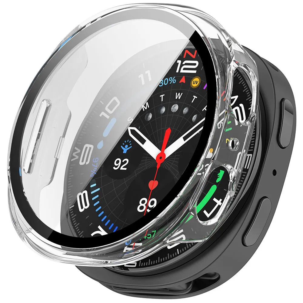 Custodia Techsuit Defense360 Pro per Samsung Galaxy Watch9 / Watch8 40mm, Trasparente - immagine 1