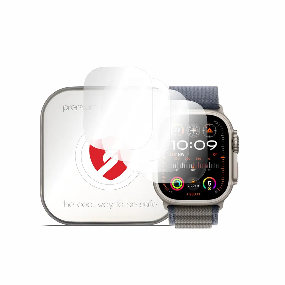Pellicola Protettiva Smart Protection Premium Classic per Apple Watch Ultra Series, Set 4 pezzi, Plastica - immagine 1