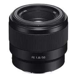 Focale fissa Fe 50mm F1.8 Black SEL50F18F SYX - immagine 1