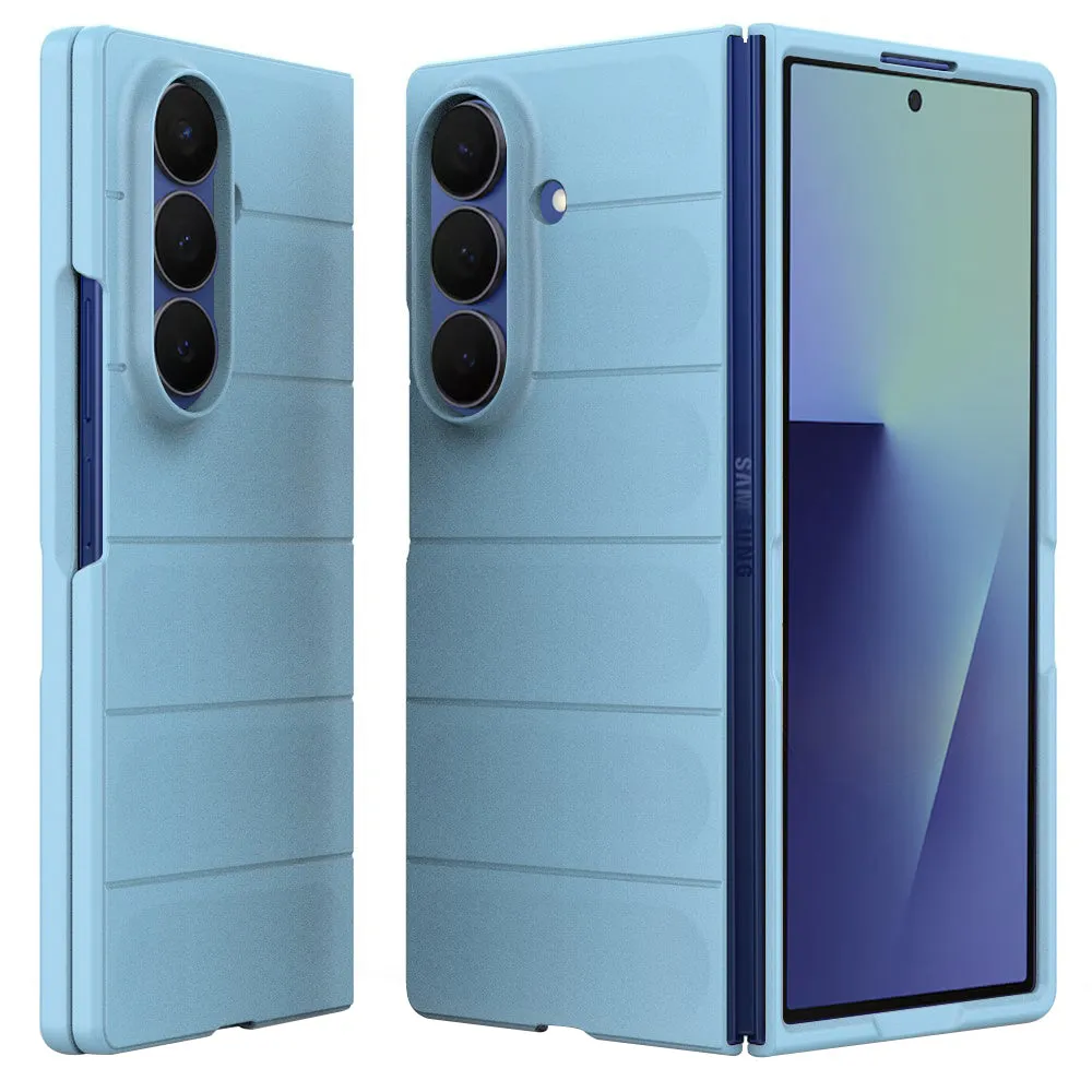 Custodia per Samsung Galaxy Z Fold7 F966, Techsuit, Magic Shield, Blu - immagine 1