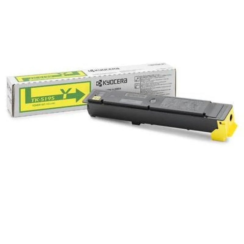 Cartuccia Toner KYOCERA TK-5195Y Gialla Originale 7000 Pagine - immagine 1