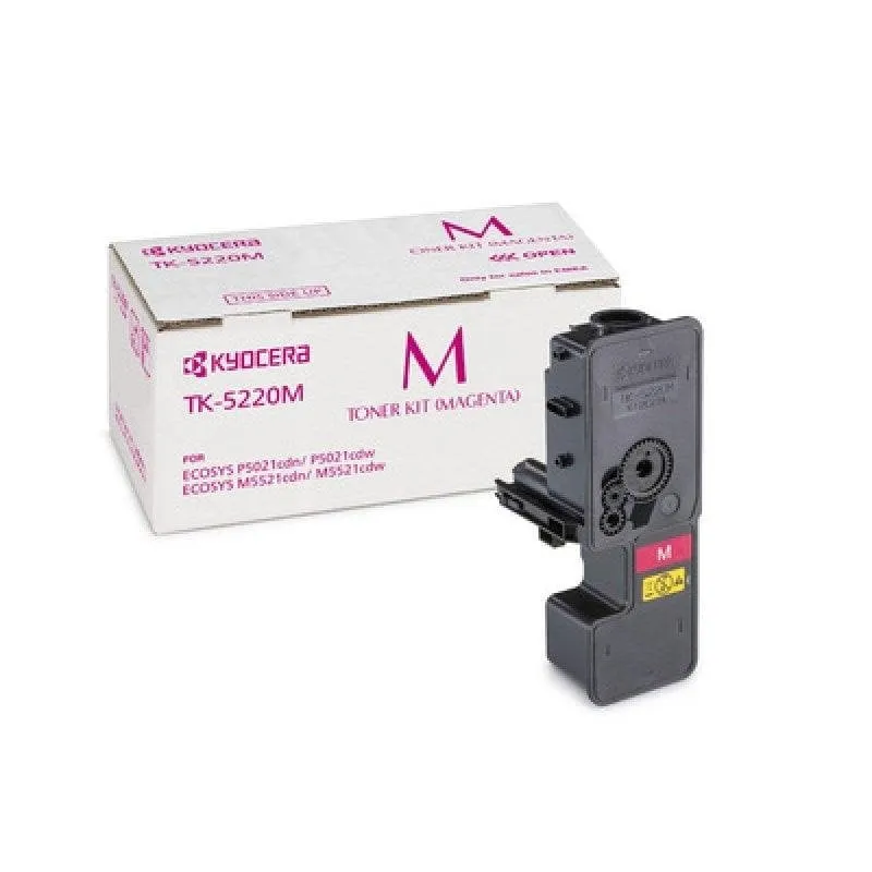 Cartuccia toner KYOCERA TK-5220M 1 pezzo(i) Magenta originale - immagine 1
