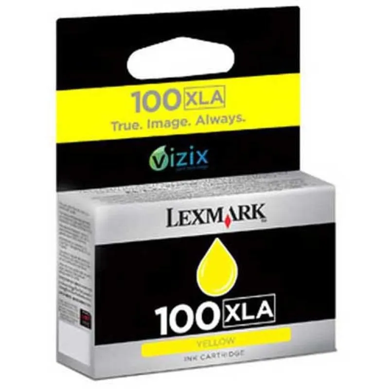 Cartuccia d'inchiostro Lexmark 100XLA 1 pezzo(i) Originale Giallo - immagine 1