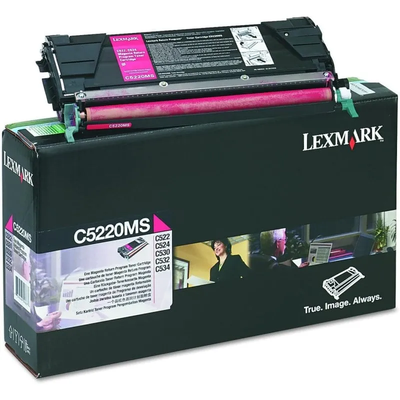Cartuccia toner Lexmark C5220MS 1 pezzo(i) Magenta originale - immagine 1