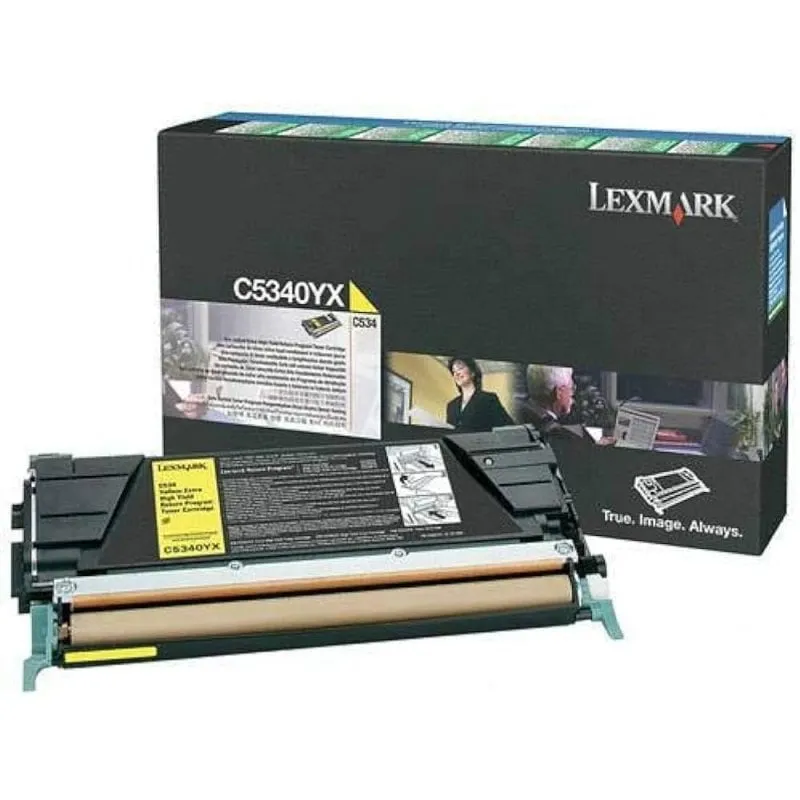 Cartuccia toner Lexmark C5340YX 1 pezzo(i) Originale Giallo - immagine 1