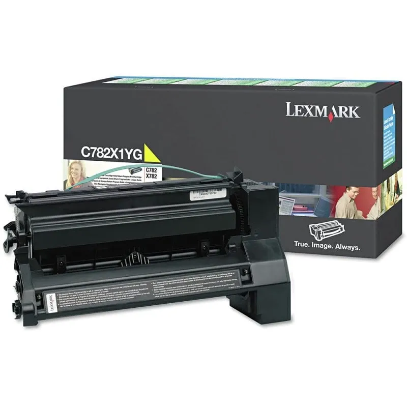 Cartuccia toner Lexmark C782X1YG 1 pezzo(i) Originale Giallo - immagine 1