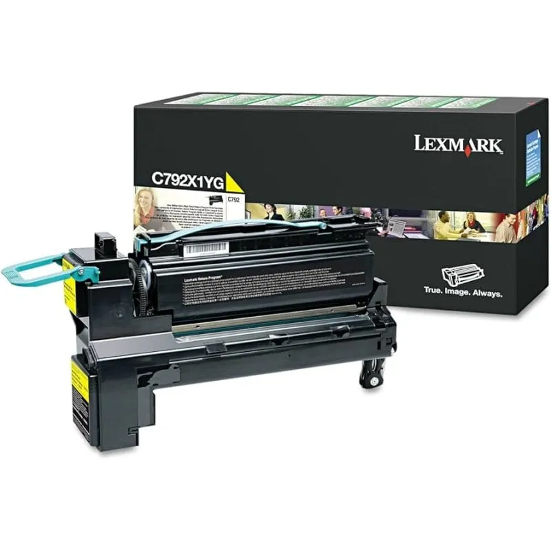 Cartuccia toner Lexmark C792X1YG 1 pezzo(i) Originale Giallo - immagine 1