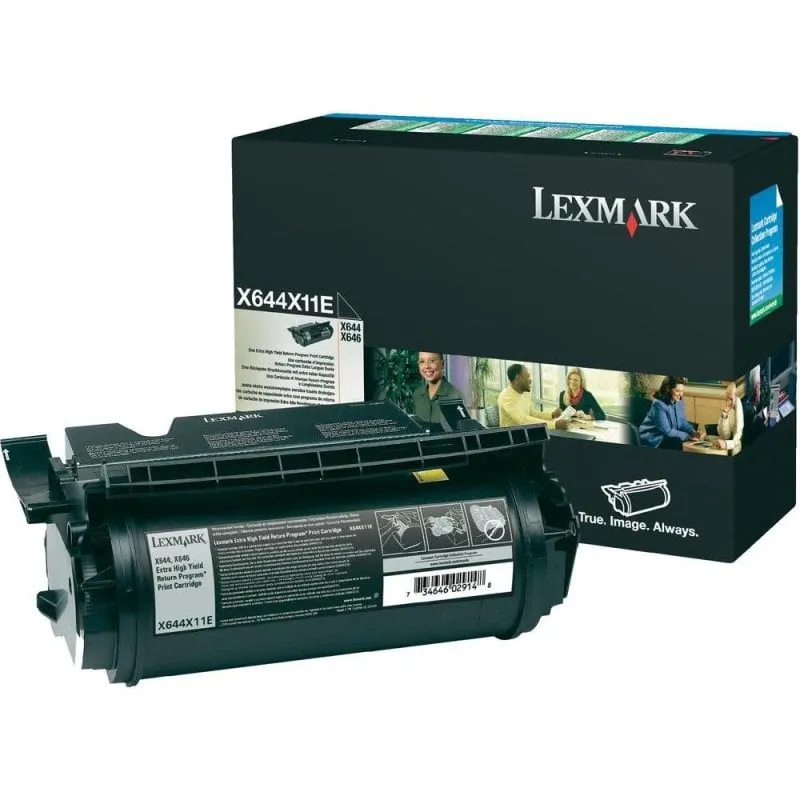 Cartuccia toner Lexmark X644X11E 1 pezzo(i) Originale Nero - immagine 1