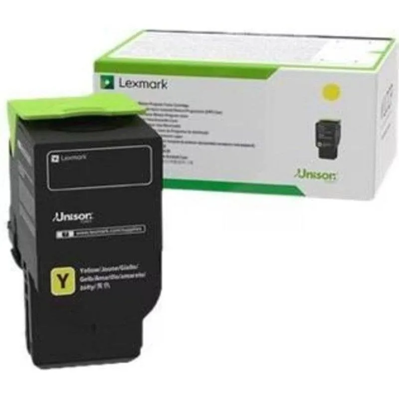 Toner Lexmark 78C2XYE Giallo Alta Capacità per CS e CX - immagine 1