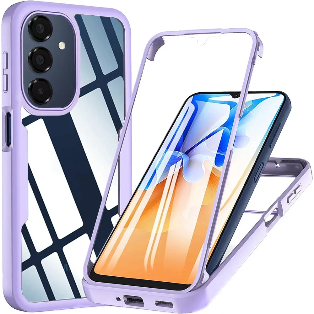 Custodia per Samsung Galaxy A18 5G A186 / A18 4G A185 / F17 / M17 / A17 4G A175, Techsuit, ColorVerse 360, Rosa - immagine 1