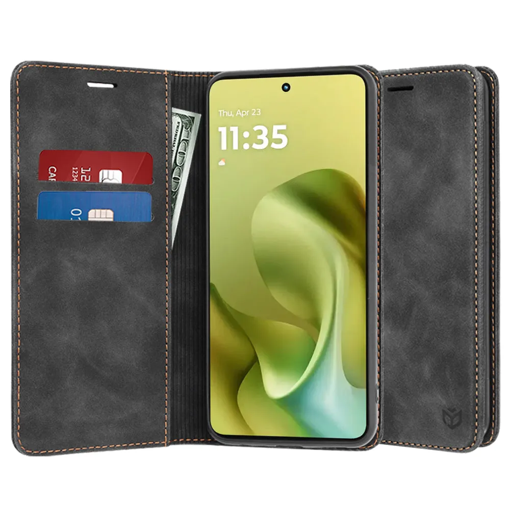 Custodia per Motorola Moto G86, Techsuit, Confy, Nera - immagine 1