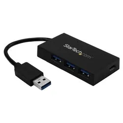 Hub USB 3.2 Gen 1 Black 4 porte HB30A3A1CSFS - immagine 1