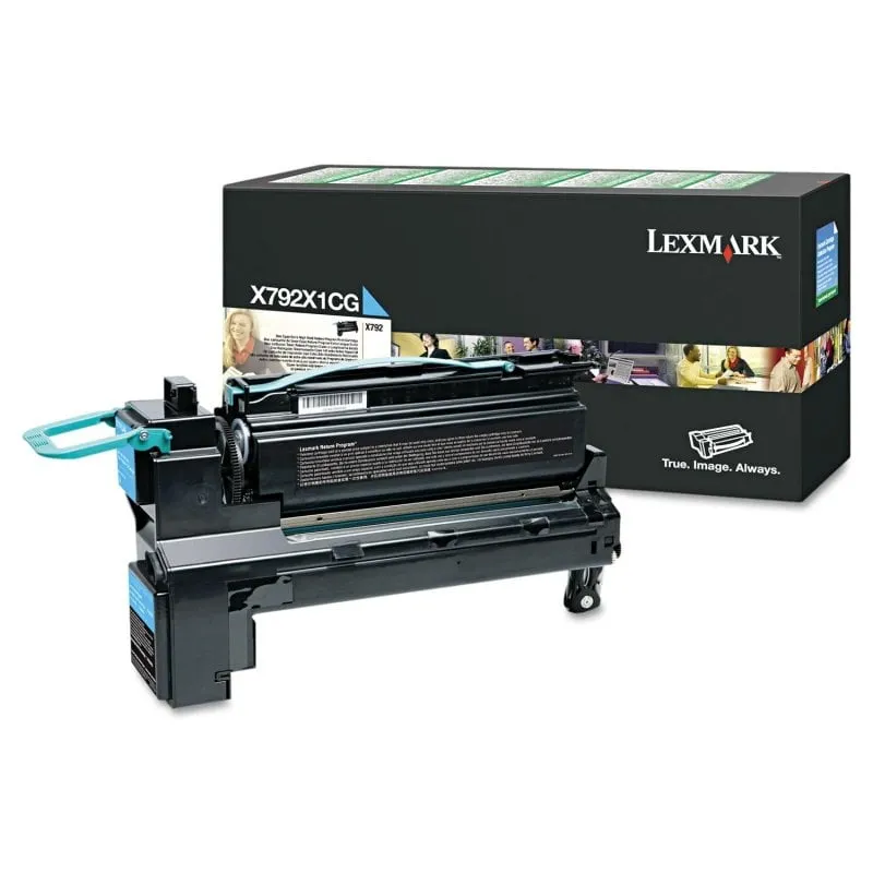 Cartuccia toner Lexmark X792X1CG 1 pezzo(i) Originale Ciano - immagine 1