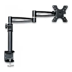 Supporto monitor TV scrivania ( 6 Kg ) VESA 100 x 100 Braccio Lungo Inclinabile ICA LCD 502BK - immagine 1