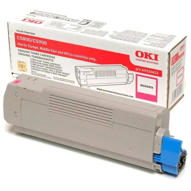 OKI 43324422 cartuccia toner 1 pz. Originale Magenta - immagine 1