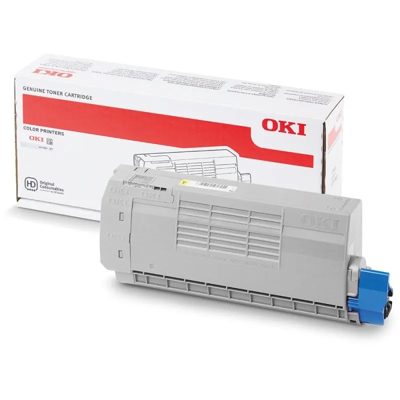 Cartuccia toner giallo OKI Cartuccia toner giallo originale - immagine 1