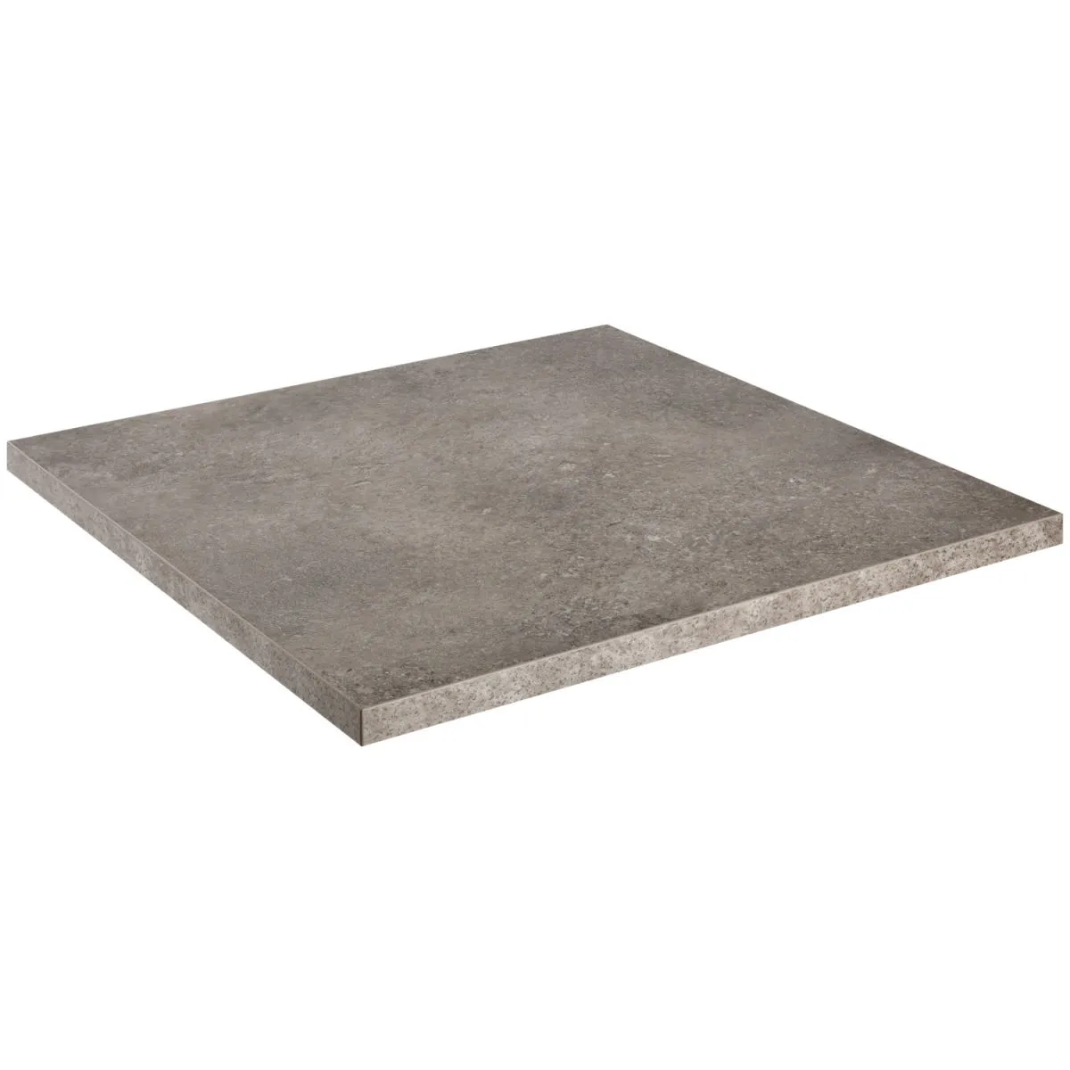VEGA Piano da tavolo Esterno in HPL quadrato; 68x68x3 cm (LxLxH); cemento; quadrata - immagine 1