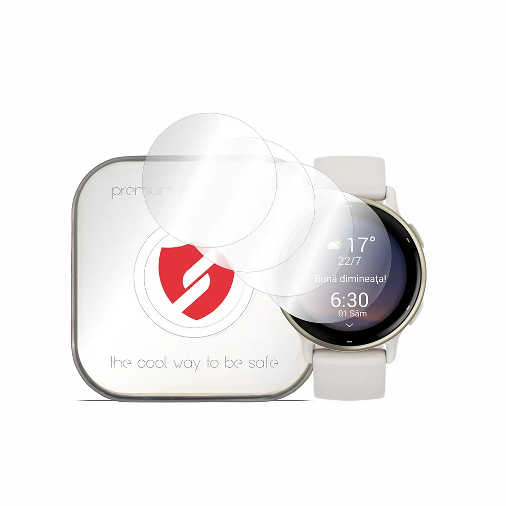 Pellicola Protettiva Smart Protection Premium Classic per Garmin Vivoactive 5, Set da 4 pezzi, Plastica - immagine 1