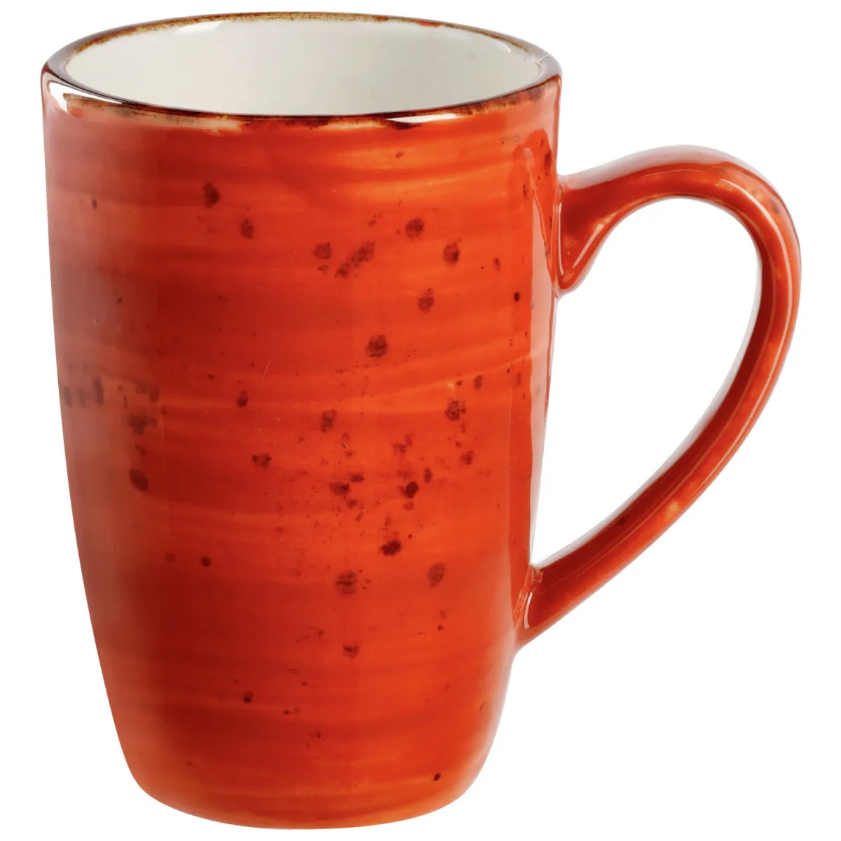 6x VEGA Tazza mug con manico Nebro; 280 ml, 7.4x11.2 cm (ØxH); rosso; 6 pz. / Pacco - immagine 1