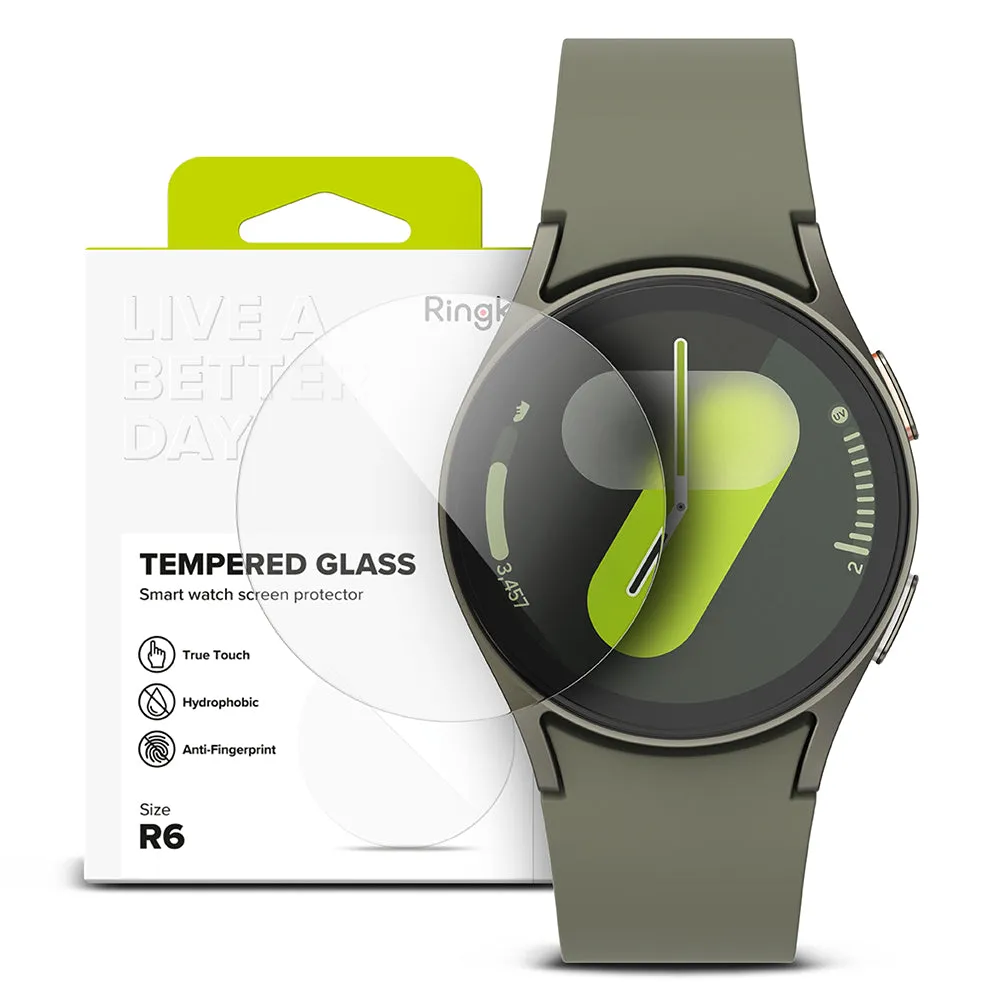 Pellicola Protettiva Ringke R6 per Samsung Galaxy Watch7 44mm, Set 4 pezzi, Vetro Temperato - immagine 1