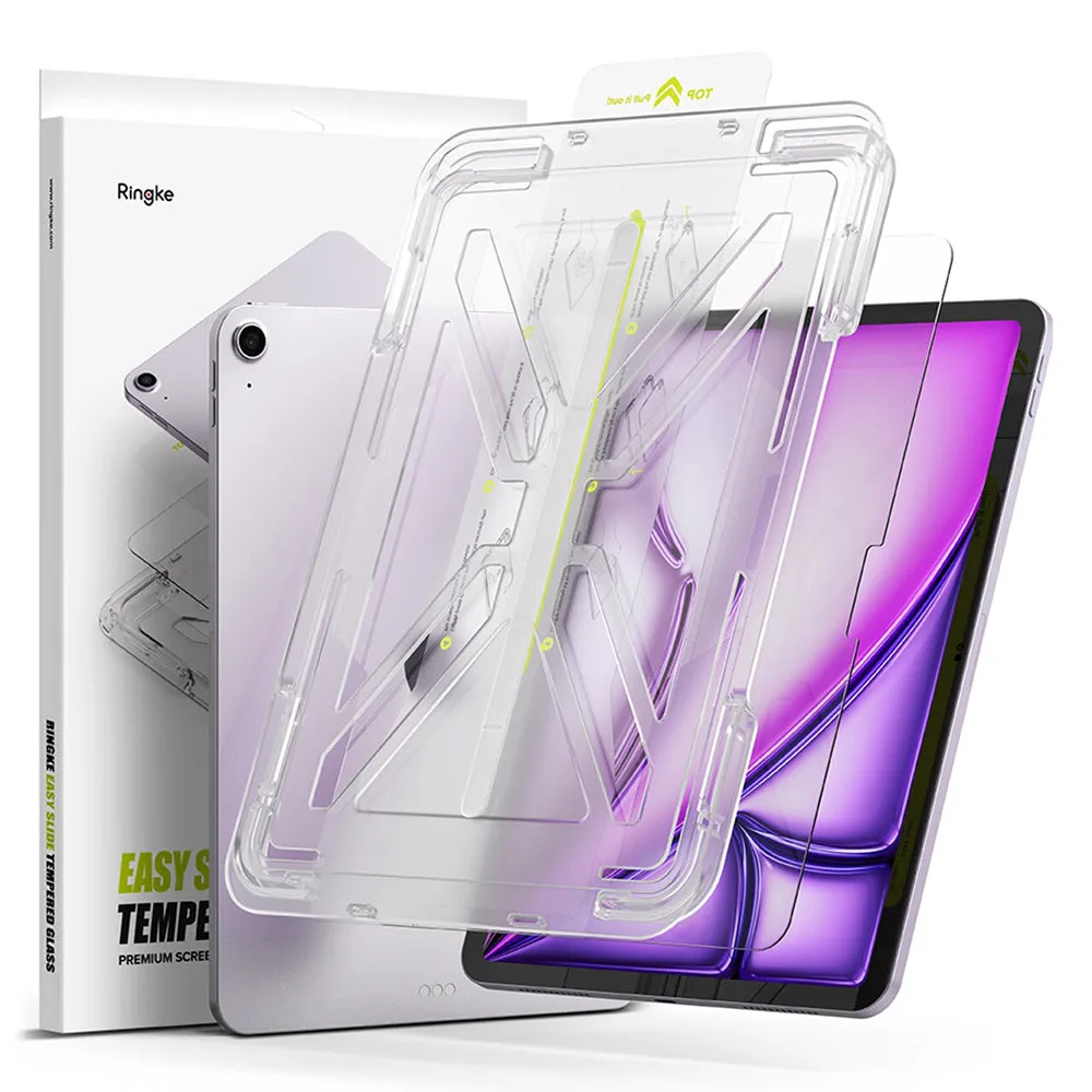 Pellicola protettiva per schermo Ringke Easy Slide per Apple iPad Air 11 (2026) / Air 11 (2025), Vetro temperato, Full Glue - immagine 1