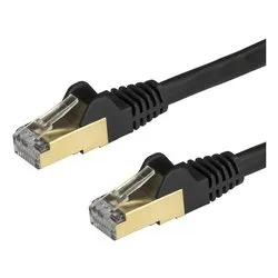 Cavo di rete 6A Patch Cable Black 2m 6ASPAT2MBK - immagine 1
