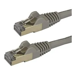 Cavo di rete 6A STP Patch Cable Grigio 1m 6ASPAT1MGR - immagine 1