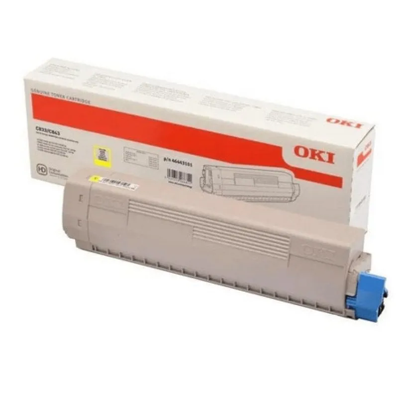 OKI 46443117 cartuccia toner 1 pezzo(i) Originale Giallo - immagine 1
