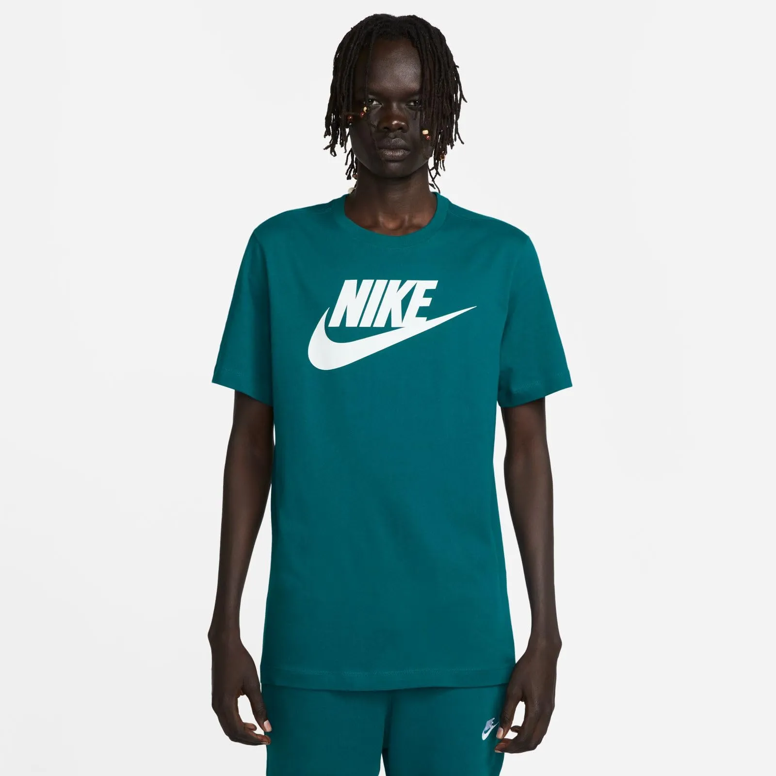 Nike Maglietta a Maniche Corte da Uomo M NSW Tee Icon Futura - immagine 2